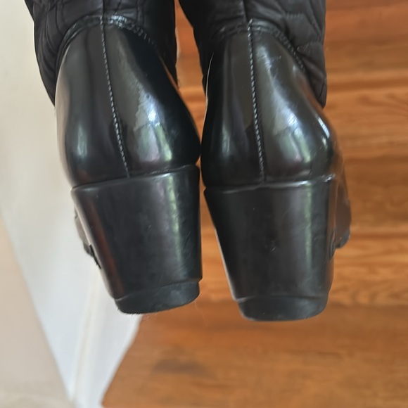 COACH | "Cantina" Quilted Puffer Wedge Winter Boots Size 7 - Picture 3 of 8